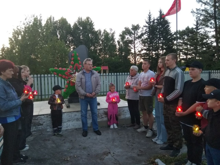 Акция «Свеча памяти».
